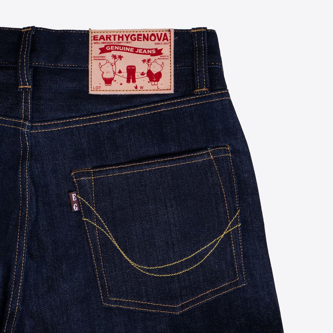 DANDELION 13.5oz SANFORIZED BLUE LINE SELVEDGE SLIM FIT CUT