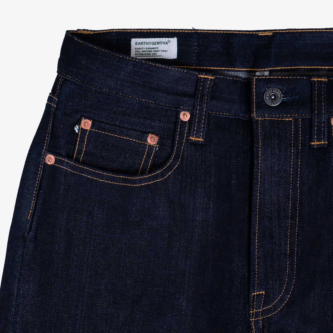 DANDELION 13.5oz SANFORIZED BLUE LINE SELVEDGE SLIM FIT CUT