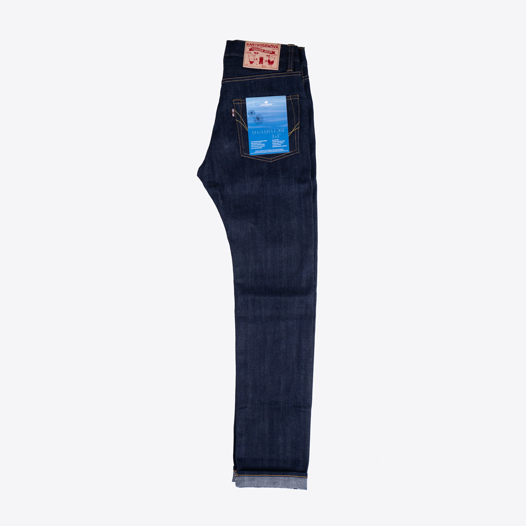 DANDELION 13.5oz SANFORIZED BLUE LINE SELVEDGE SLIM FIT CUT