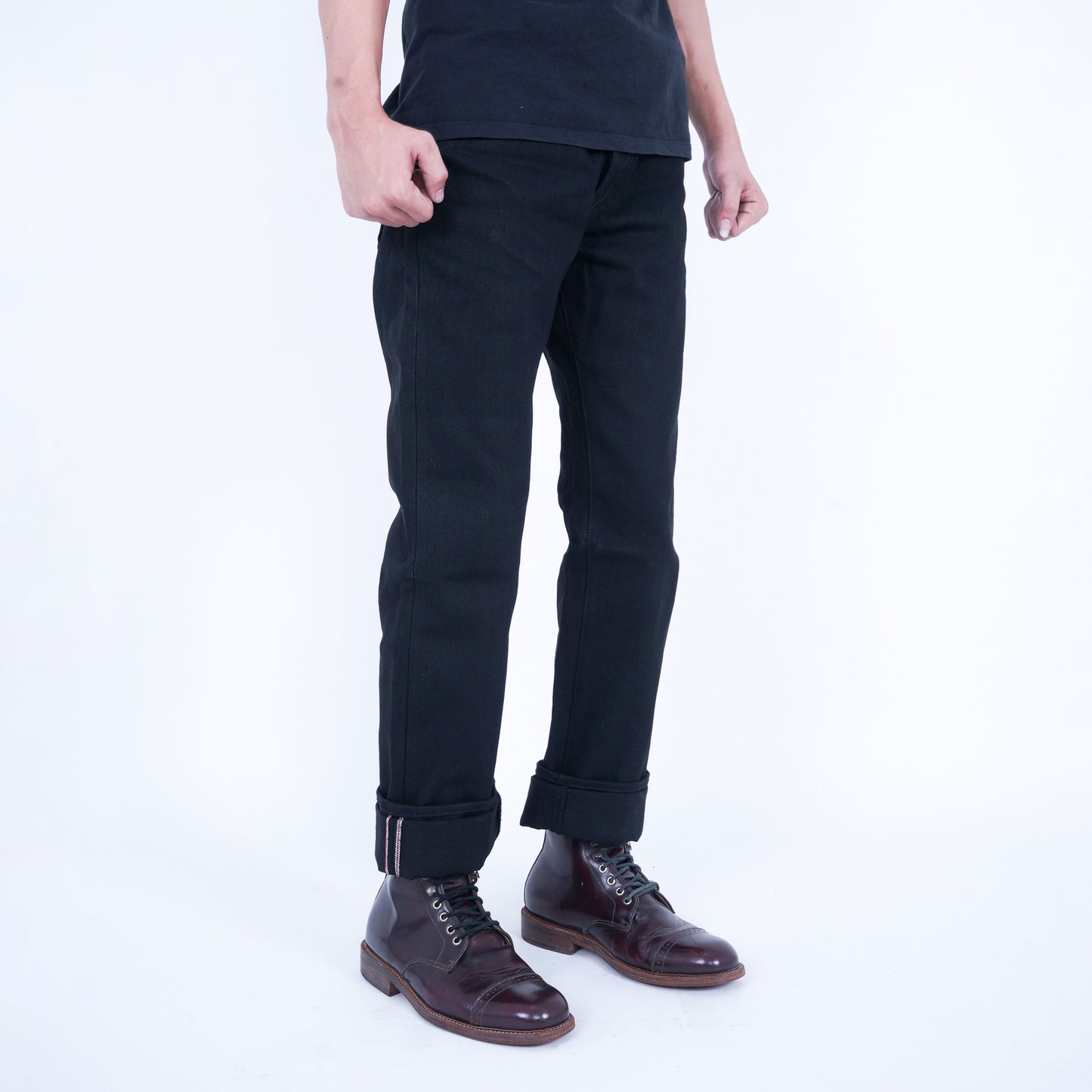 RAVEN 15oz SANFORIZED RED LINE SELVEDGE SLIM STRAIGHT CUT