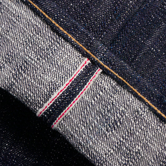 NEO LYNX 17oz UNSANFORIZED SUPER DEEP INDIGO RED LINE SELVEDGE SLIM SRAIGHT CUT