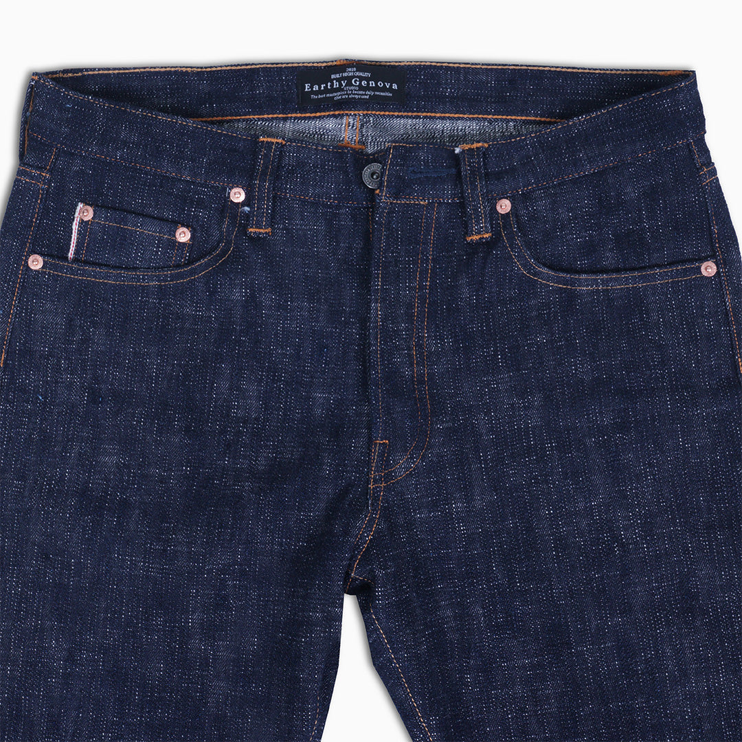 NEO LYNX 17oz UNSANFORIZED SUPER DEEP INDIGO RED LINE SELVEDGE SLIM SRAIGHT CUT