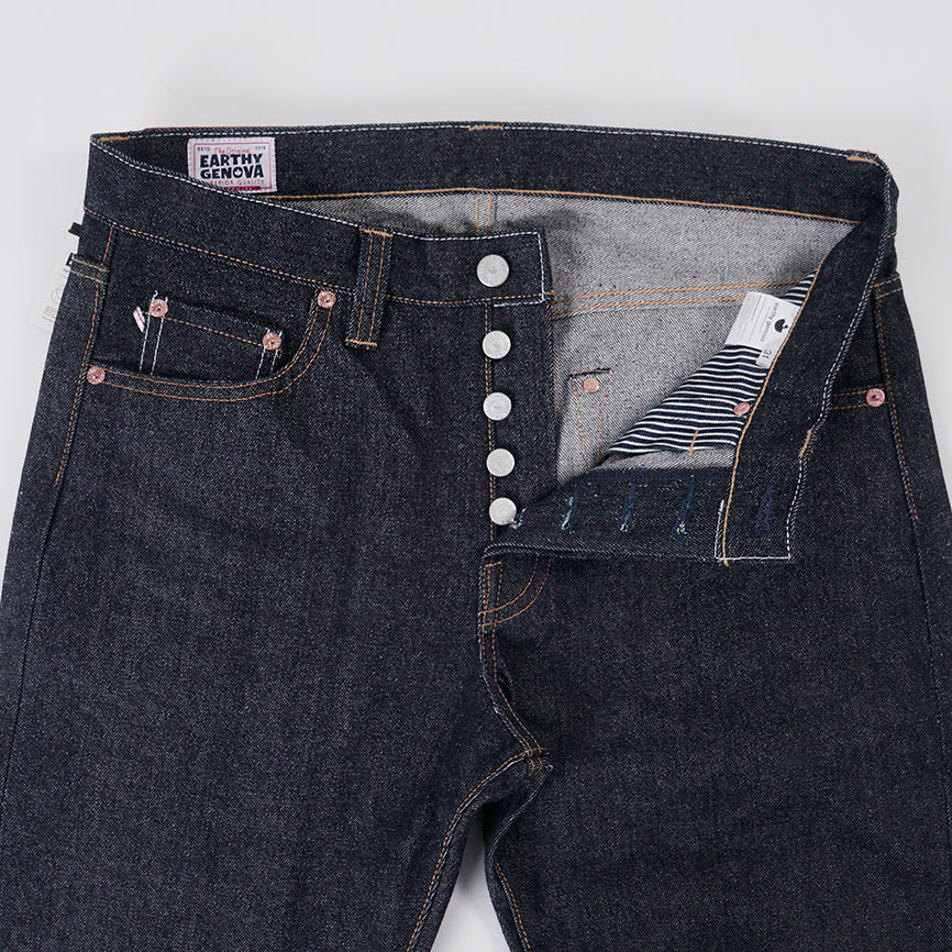 RAKA 17oz UNSANFORIZED RED LINE SELVEDGE SLIM STRAIGHT CUT