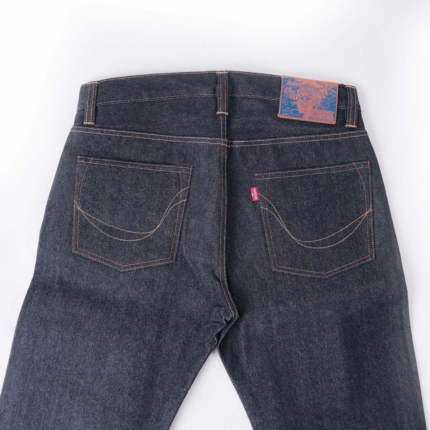 RAYI 17oz UNSANFORIZED BLUE LINE SELVEDGE SLIM STRAIGHT CUT