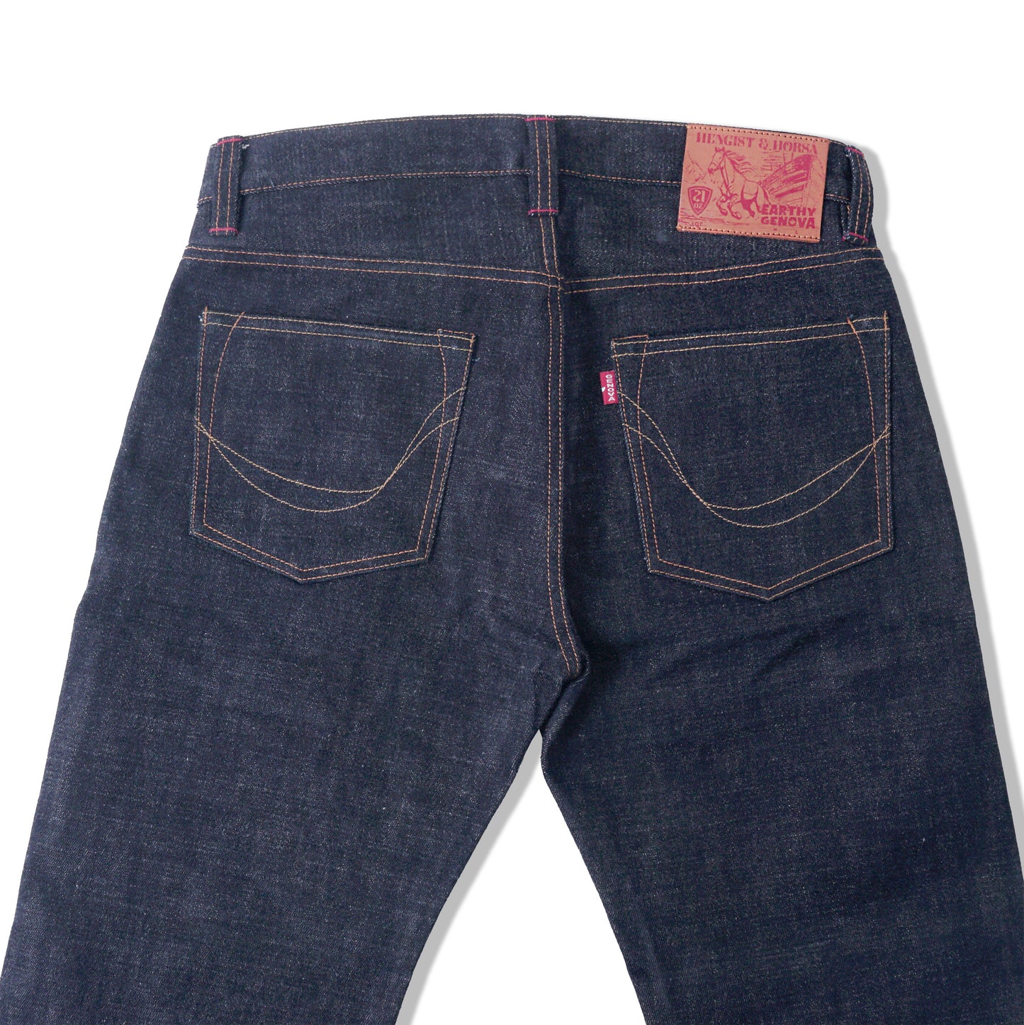 HORSA 21oz UNSANFORIZED RED LINE SELVEDGE SLIM STRAIGHT CUT