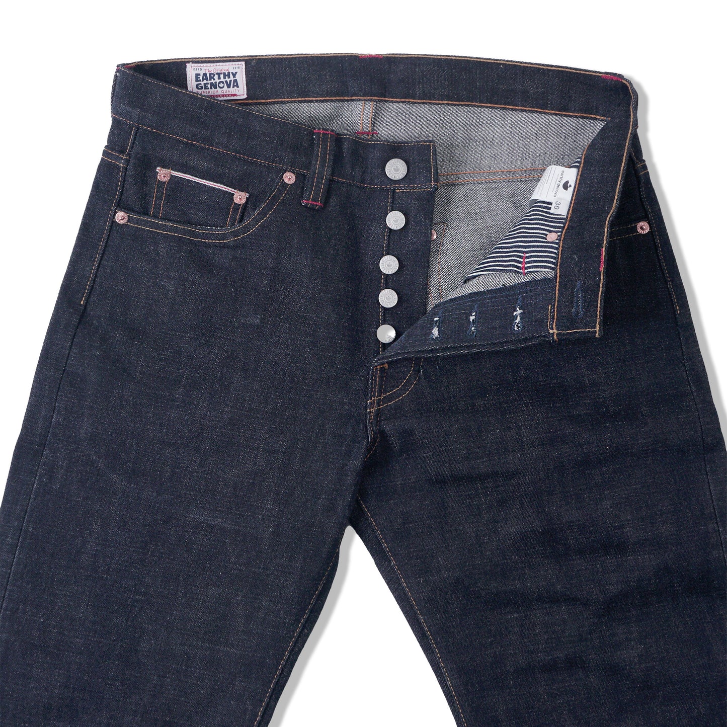 HORSA 21oz UNSANFORIZED RED LINE SELVEDGE SLIM STRAIGHT CUT