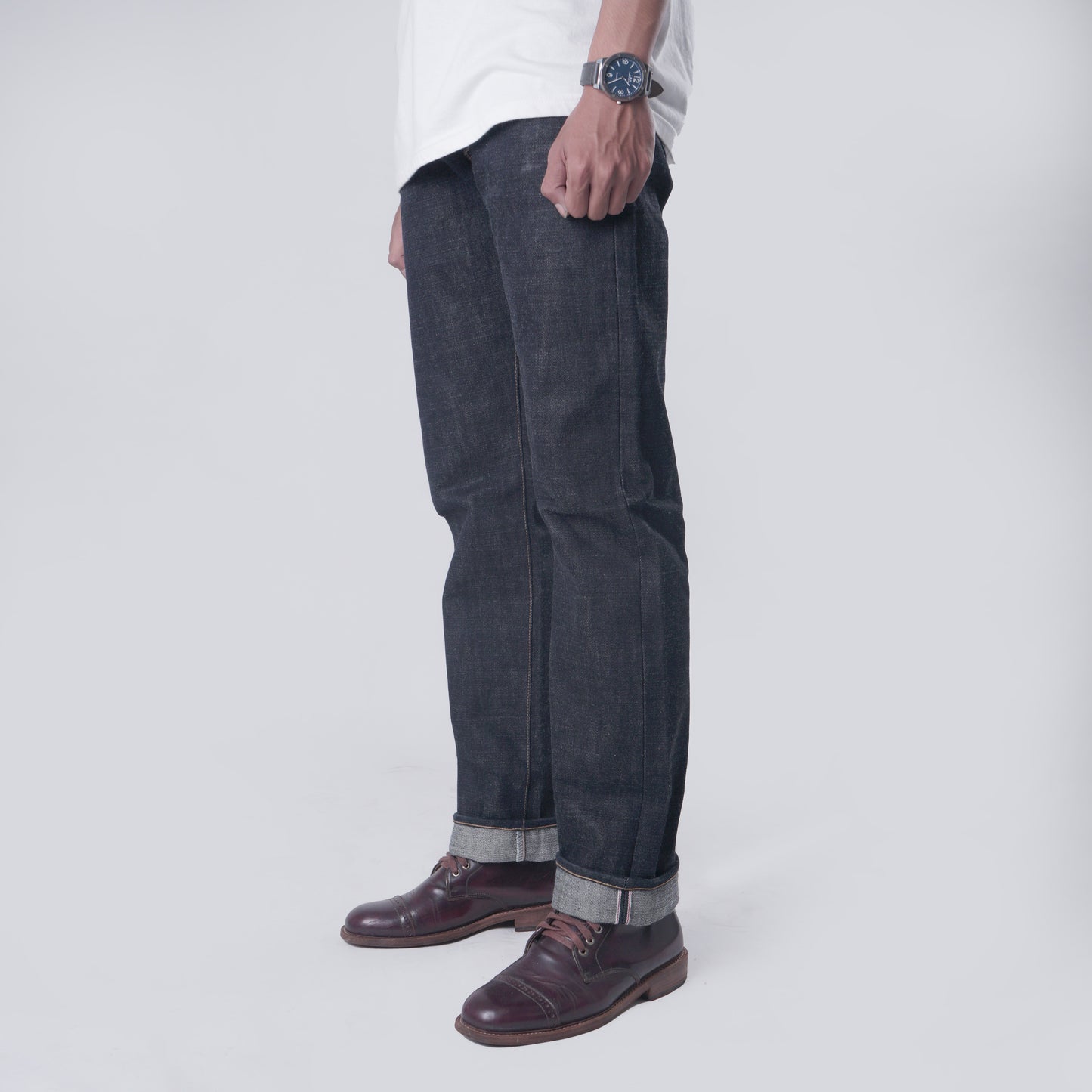 HORSA 21oz UNSANFORIZED RED LINE SELVEDGE SLIM STRAIGHT CUT