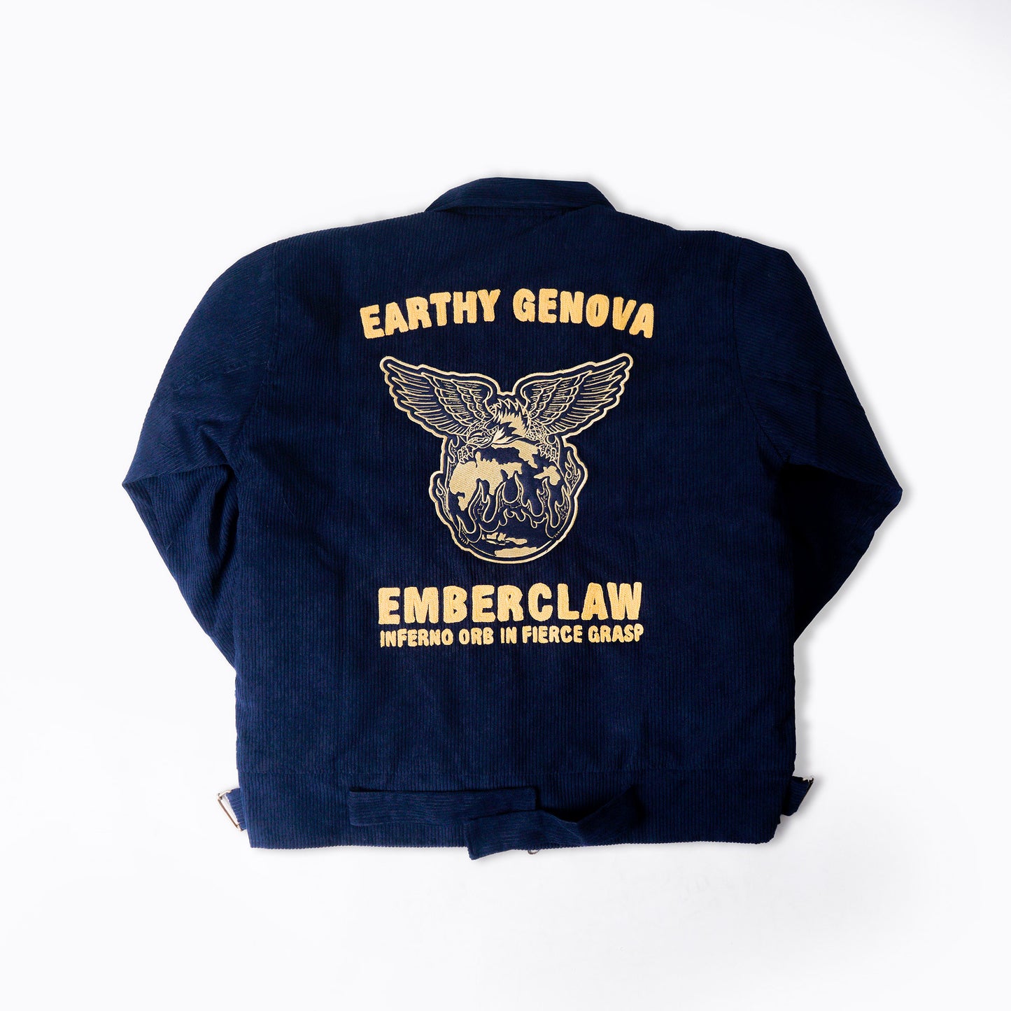 EMBERCLAW CORDUROY NAVY WORK JACKET