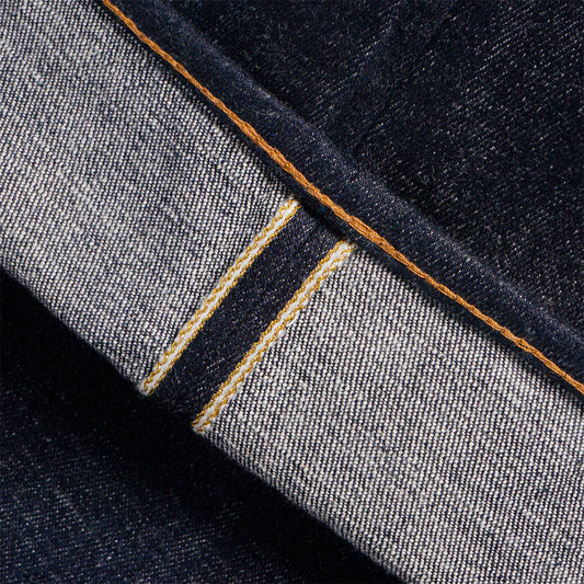 GOLD DIGGER 21oz UNSANFORIZED DOUBLE GOLD LINE SELVEDGE SLIM STRAIGHT CUT