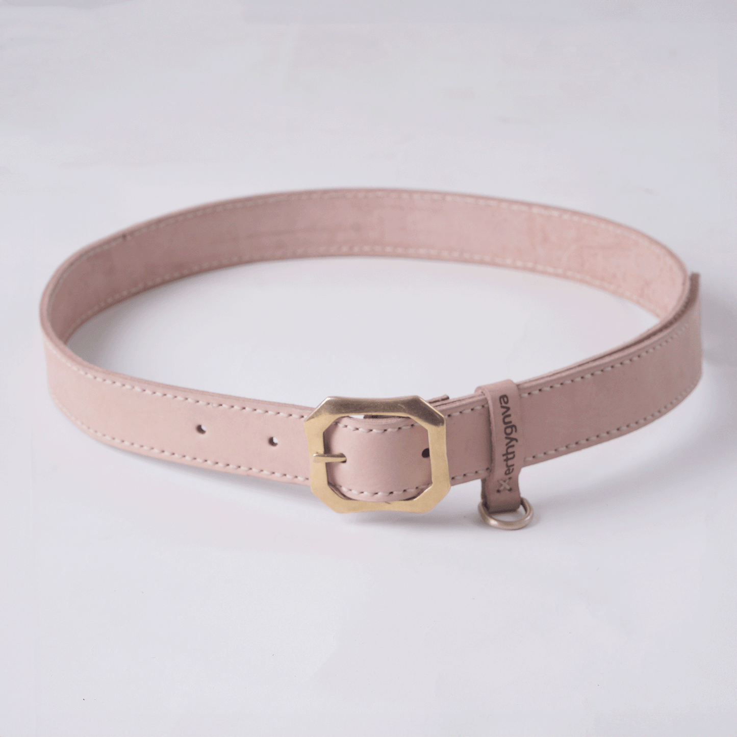 PORTLAND NATURAL VEGTAN LEATHER BELT