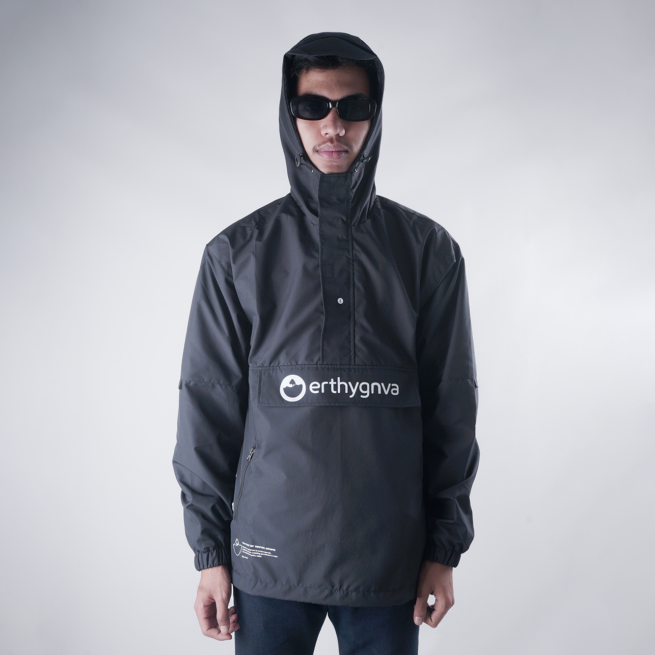 RAINDROPS OUTDOOR JACKET WATERPROOF NYLON WINDBREAKER